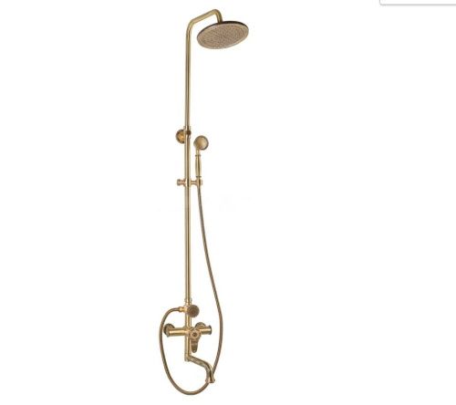 Душевая стойка Bronze de Luxe 10120PR настенная цвет бронза - фото 2