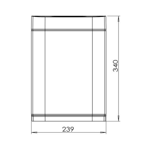 Ведро мусорное Java S-883-9R - фото 3