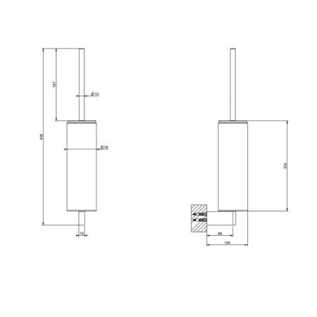 Ершик Gessi Origini 66419#727