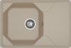 Кухонная мойка Granfest Unique U-740L песочный 75х50 цвет бежевый поверхность матовая