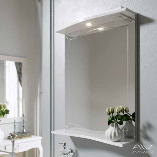Зеркало с подсветкой Alavann Monaco ALV0266001 60х80 подвесное - фото 2