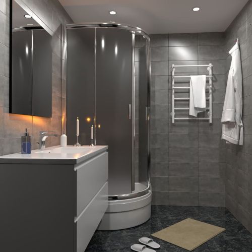 Полотенцесушитель электрический Тругор Пэк сп Пэксп19/8050белыйВГП 55х80 белый - фото 3