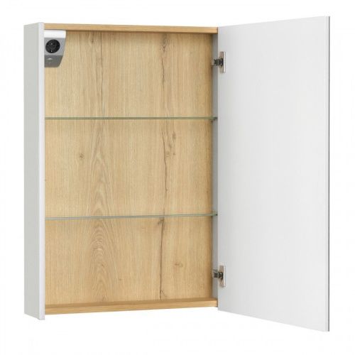 Зеркало-шкаф Roca UP ZRU9303025 60х80 подвесной цвет белый - фото 2