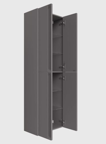 Шкаф-пенал Allen Brau Fantasy 2.0 1.11008.PGM 2.0 60х180 подвесной цвет серый - фото 2
