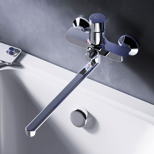 Смеситель для ванны и душа Am.Pm X-Joy F85A90500 настенный хром