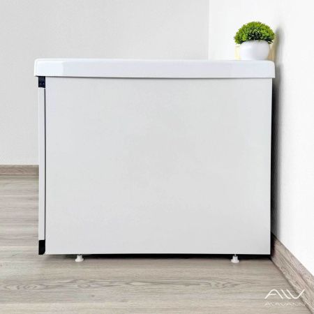 Экран под ванну Alavann Rita 75 см ALV0768001 торцевой МДФ белый