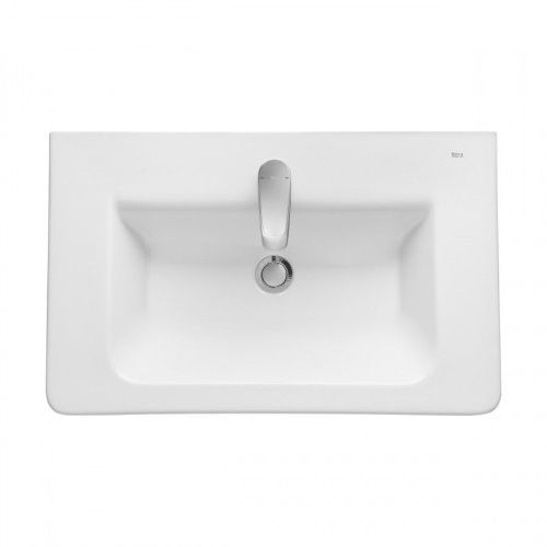 Раковина из сантехнического фарфора Roca The Gap Unik 7327471000 70х40 накладная цвет белый - фото 2