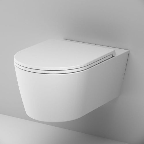 Унитаз подвесной Am.Pm Func C8F1701MWSC белый с сиденьем микролифт безободковый каскадный смыв - фото 5