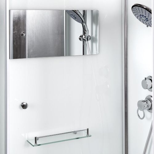 Душевая кабина AvaCan D01 100х100 четверть круга без крыши ориентация универсальная - фото 5