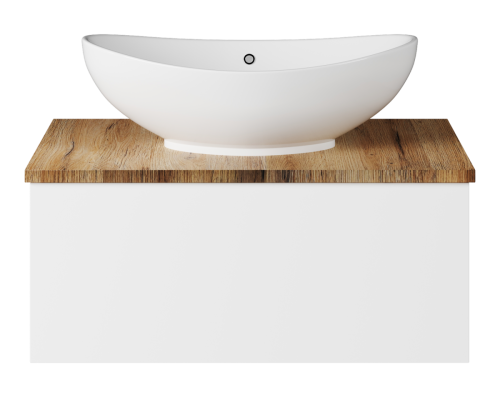 Тумба под раковину Misty Ива П-Ива-01070-951Я 70х50 подвесная - фото 2