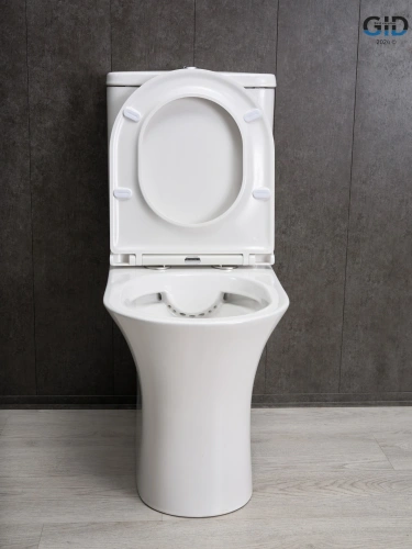 Унитаз напольный с бачком Gid Concavo Tn2126 (62246Y) белый с сиденьем микролифт безободковый - фото 4