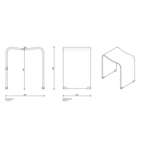 Табурет Decor Walther Universal 506850 - фото 2