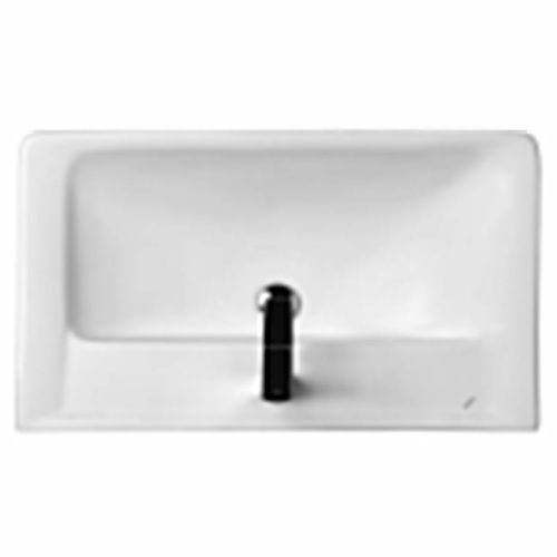 Раковина из сантехнического фарфора Santek Тигода WH302084 80х50 накладная цвет белый - фото 3