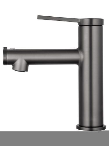 Смеситель Wonzon & Woghand WW-H1017-BGG на раковину серый - фото 2