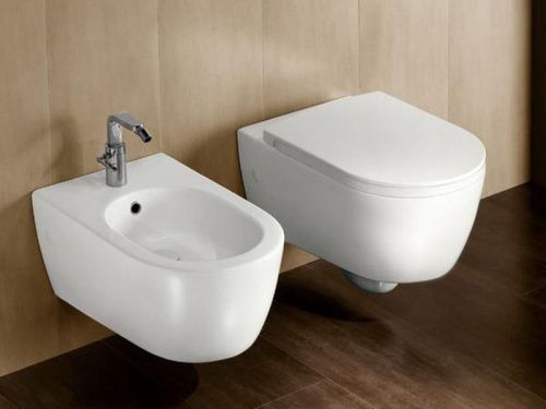 Чаша унитаза подвесная Hatria FUSION Y1CC01 цвет белый без сиденья безободковая каскадный смыв - фото 2