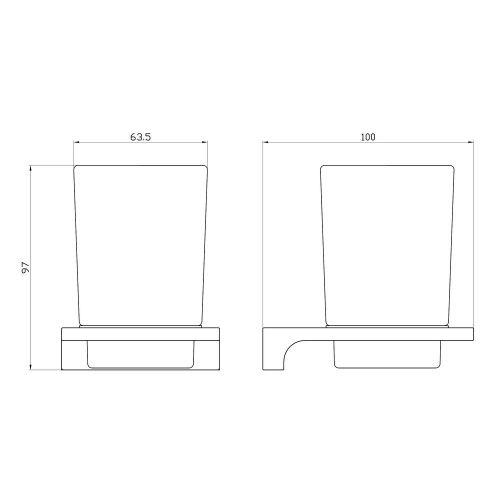 Стакан RavSlezak Nil NLA0201MG - фото 2