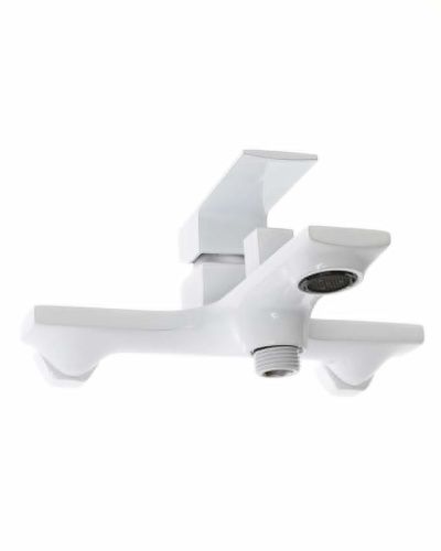 Душевая стойка Orange Lutz M04-944w настенная цвет белый - фото 4