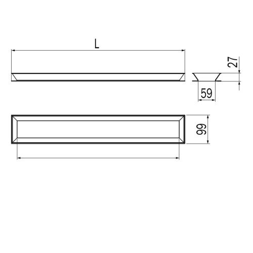 Комплект аксессуаров Inda INDISSIMA BARRA A8818MNS - фото 5