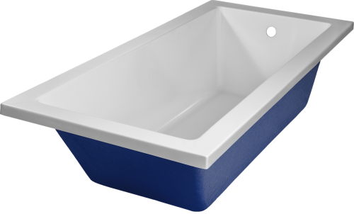 Ванна акриловая C-Bath CBQ014002 180х80 пристенная прямоугольная - фото 4