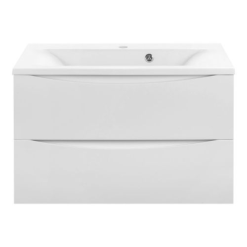 Тумба под раковину Vincea Mia VMC-2MA800GW 80х50 подвесная цвет белый - фото 4