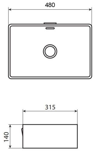 Раковина керамическая Allen Brau Fantasy 4.11002.20 50х30 накладная цвет белый без отверстий под смеситель - фото 4