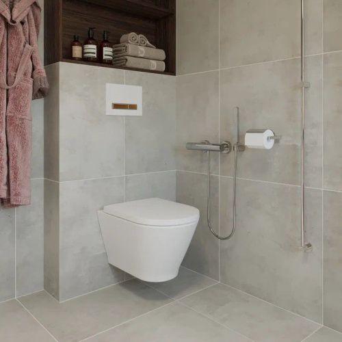 Клавиша смыва механическая Lavinia Boho RelFix 38050603 цвет белый/коричневый - фото 5