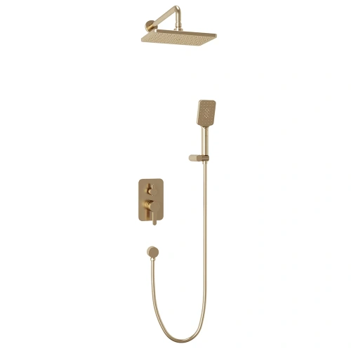 Душевая система Veconi VERONA VE-510-G-C4 встраиваемая в стену цвет золото - фото 2