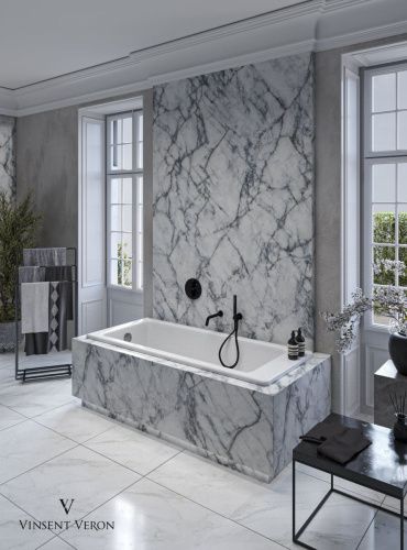 Ванна чугунная Vinsent Veron Tampa VTP1707042H/VH0012GD-AS 170х70 пристенная прямоугольная с ножками с ручками - фото 3