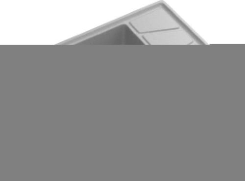 Кухонная мойка Granfest Vertex V-680L песочный 70х50 цвет бежевый поверхность матовая - фото 2