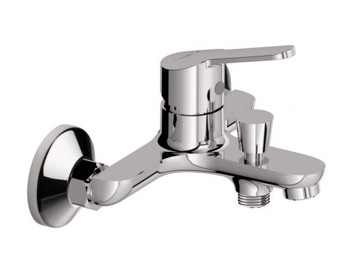 Смеситель для ванны и душа Dorff Norma D1010000 настенный хром - фото 2