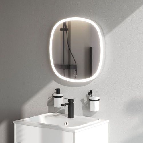 Зеркало с подсветкой Am.Pm Func M8FMOX0551WGS 60х60 подвесное - фото 4