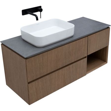 Тумба под раковину Allen Brau Infinity 1.21005.NO 120х50 подвесная цвет коричневый
