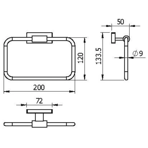 Полотенцедержатель Langberger ALSTER 10938A - фото 2