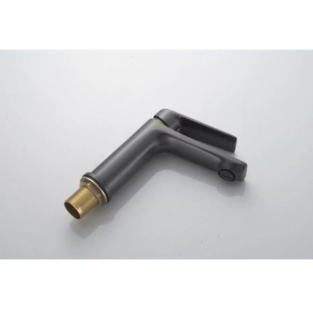 Смеситель Knotlor MUSE KN-60/GM на раковину вороненая сталь