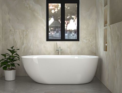 Ванна акриловая Cerutti SPA CT9901 160х75 отдельностоящая овальная с ножками - фото 3