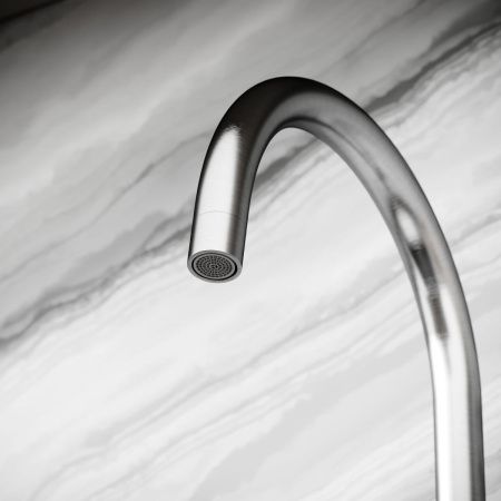 Смеситель для кухни Sancos Stainless SC12001SS на мойку нержавеющая сталь