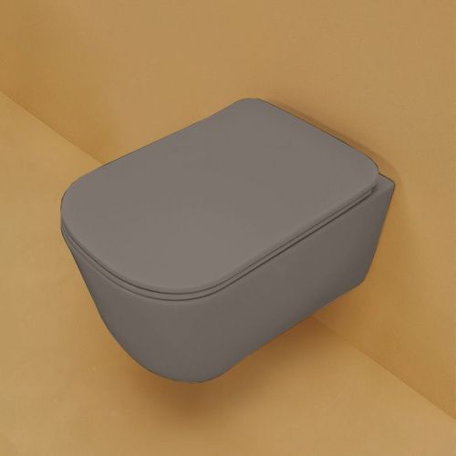 Чаша унитаза подвесная Kerasan Tribeca 511489 цвет белый без сиденья безободковая душевой смыв