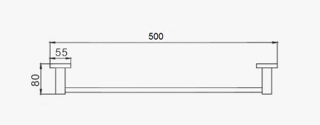 Полотенцедержатель D-Lin D251222-1