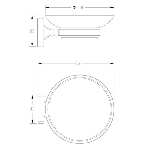 Мыльница Fashun A2602-7 - фото 3