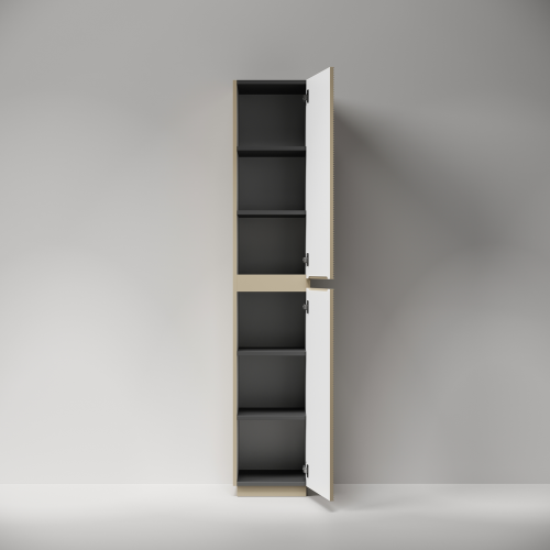 Шкаф-пенал Sancos FOLK Floor PFL35FCP 40х190 напольный цвет бежевый - фото 5