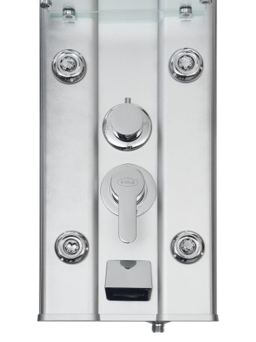 Душевая панель River GURON 10000001241 настенная цвет хром - фото 3