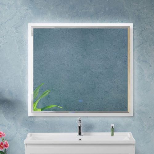 Зеркало с подсветкой Cezares CZR-SPC-INT-1000-900-LED-TCH-WARM-BL 100х90 подвесное - фото 5