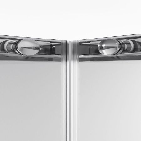 Душевой уголок Niagara Nova NG-6630-34 100х100 стекло прозрачное профиль хром без поддона