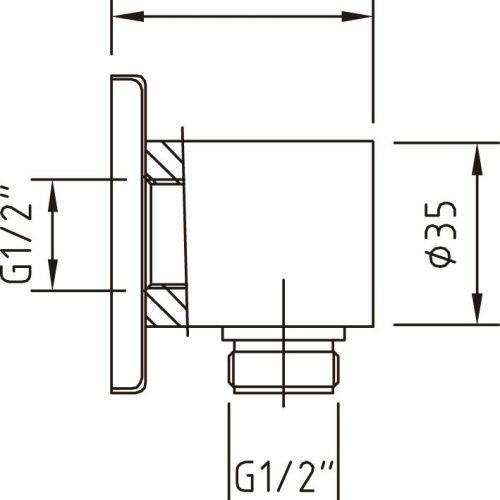 Шланговое подключение Clever CAIMAN URBAN 97148 - фото 2