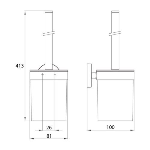 Ершик Emco Round 4315 133 00 - фото 2