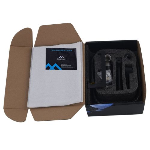 Гигиенический душ со смесителем Fashun A57703-7 черный - фото 5