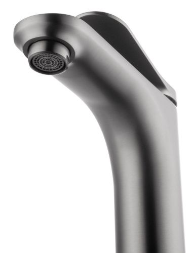 Смеситель Wonzon & Woghand WW-A40482-BGG на раковину серый - фото 3