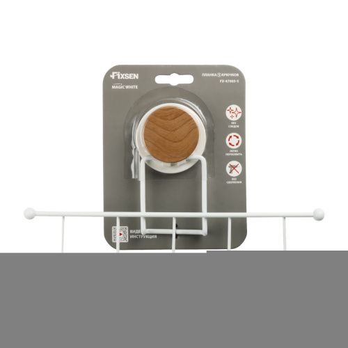 Крючок для ванной Fixsen Magic white FX-47005-5 - фото 2