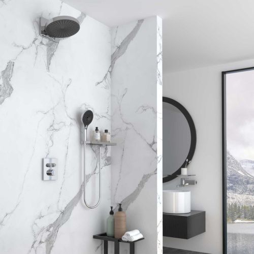 Душевая система Vincea Inspire VSFW-3I21MT1RCH встраиваемая в стену цвет хром с термостатом