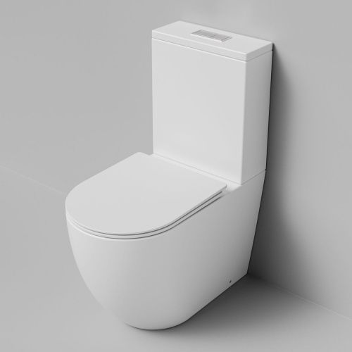 Унитаз напольный с бачком Grossman Торнадо GR-4494MSQ белый с сиденьем микролифт безободковый смыв торнадо - фото 5